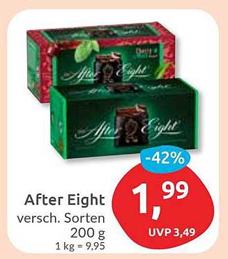 After Eight - Verschiedene Sorten 200 g