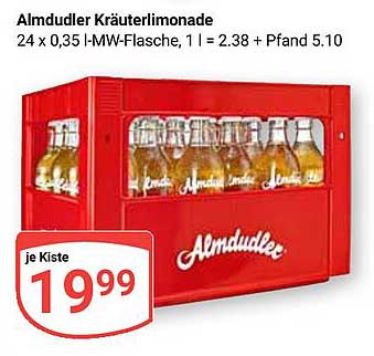 Almdudler Kräuterlimonade 24 x 0,35 l