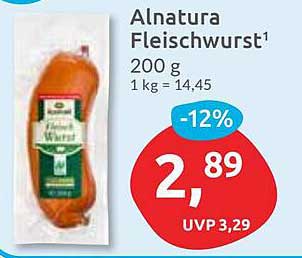 Alnatura Fleischwurst 200 g