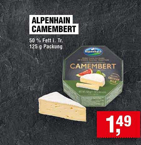 ALPENHAIN CAMEMBERT 125 g