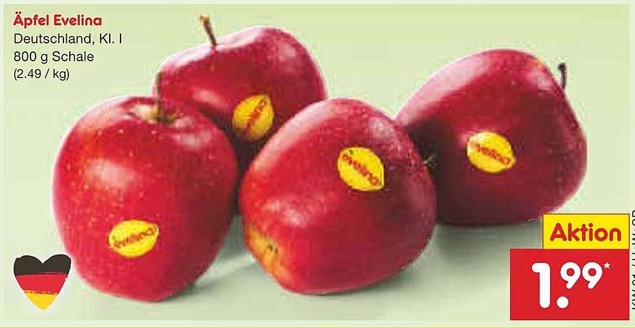 Äpfel Evelina - Frische aus Deutschland