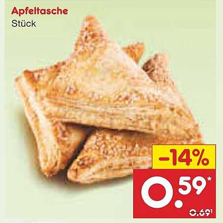 Apfeltasche Stück