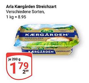 Arla Kærgården Streichzart, 200 g