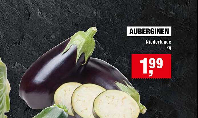 Auberginen - Frisch aus den Niederlanden