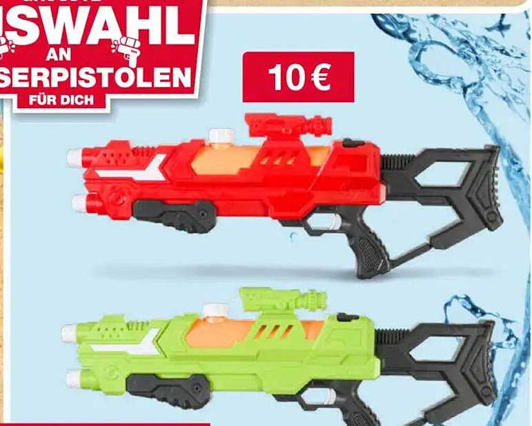 Auswahl an Serpistolen