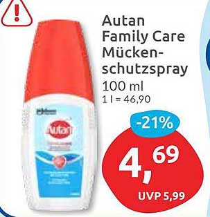 Autan Family Care Mückenschutzspray 100 ml