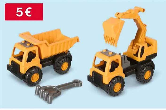 Baufahrzeuge Set – Grabwagen und Dumper