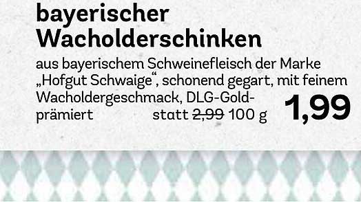 Bayerischer Wacholderspeck