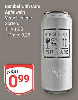 Bembel with Care Apfelwein - Verschiedene Sorten