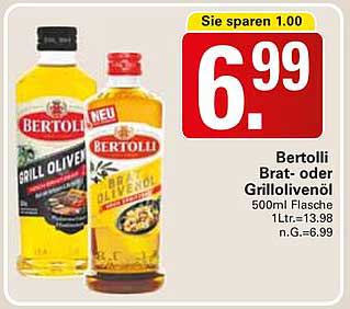 Bertolli Brat- oder Grillolivenöl 500ml