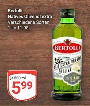 Bertolli Natives Olivenöl extra