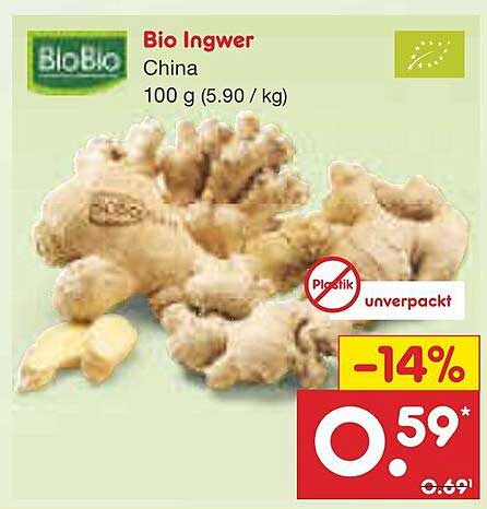 Bio Ingwer 100 g
