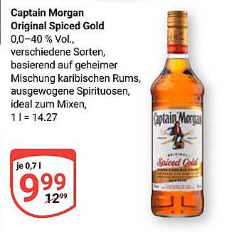 Captain Morgan Original Spiced Gold