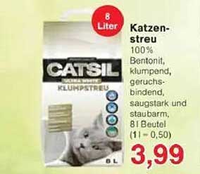 Catsil Katzenstreu 8 Liter