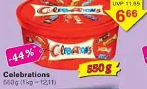 Celebrations 550 g (UVP 11,99 €)