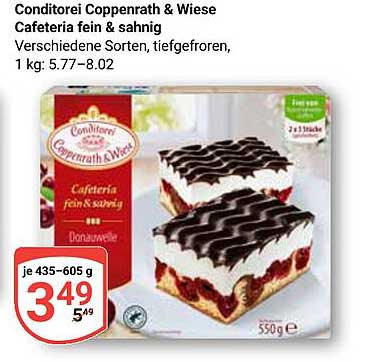 Conditorei Coppenrath & Wiese Cafeteria fein & sahnig