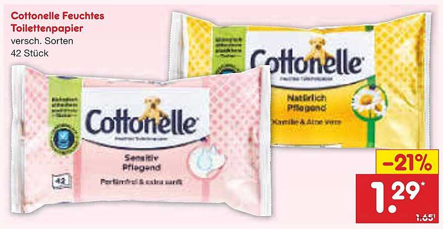 Cottonelle Feuchtes Toilettenpapier - verschiedene Sorten