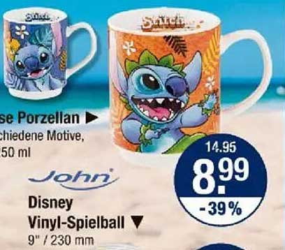 Disney Vinyl-Spielball von John