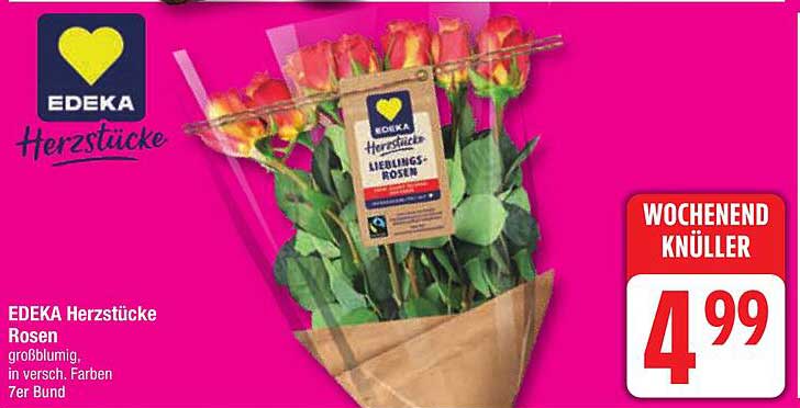 EDEKA Herzstücke Rosen – großes Bouquet für Ihr Zuhause