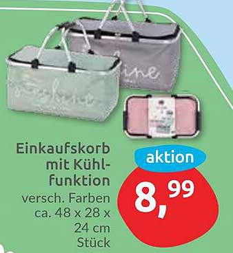 Einkaufskorb mit Kühlfunktion