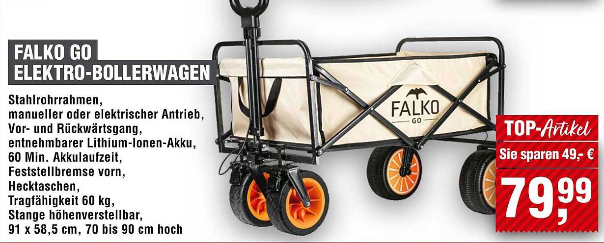 FALKO GO ELEKTRO-BOLLERWAGEN