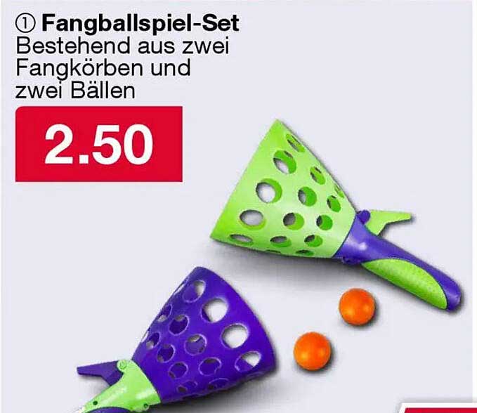 Fangballspiel-Set - Spaß für Jung und Alt