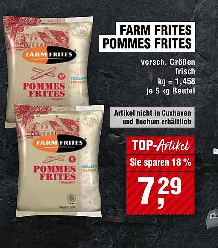 FARM FRITES POMMES FRITES