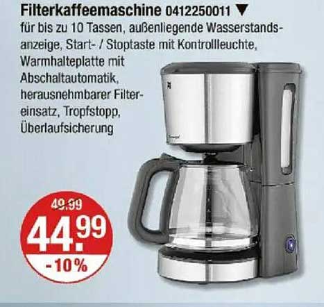 Filterkaffeemaschine 0412250011