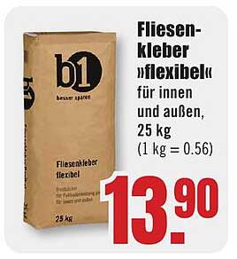 Fliesenkleber »flexibel« für innen und außen, 25 kg