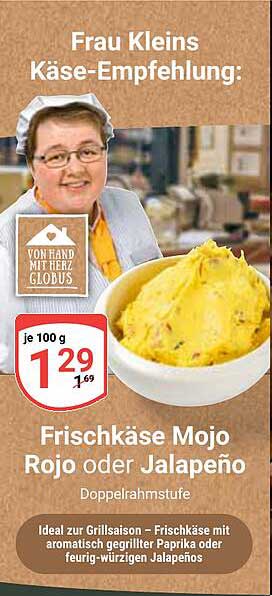 Frischkäse Mojo Rojo oder Jalapeño