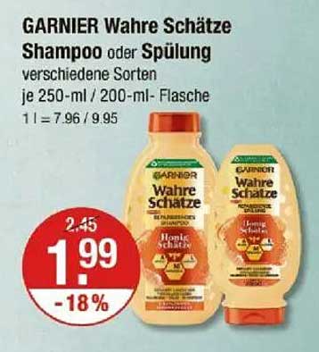 GARNIER Wahre Schätze Shampoo oder Spülung - verschiedene Sorten