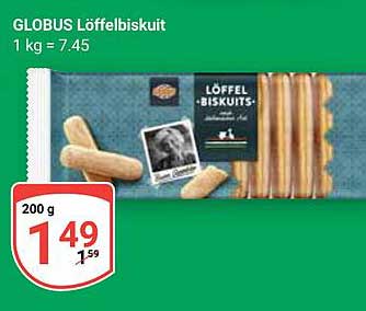 GLOBUS Löffelbiskuit 200 g