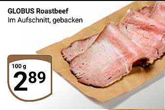 GLOBUS Roastbeef - Im Aufschnitt, gebacken