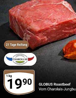 GLOBUS Roastbeef vom Charolais-Jungbullen