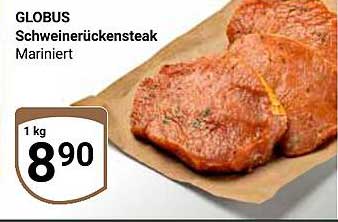 GLOBUS Schweinerückensteak mariniert