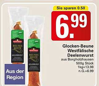 Glocken-Beune Westfälische Deelenwurst aus Borgholzhausen