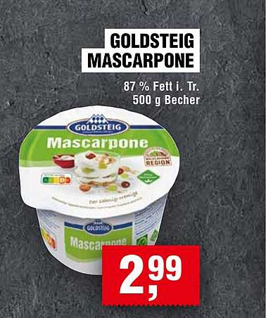 GOLDSTEIG MASCARPONE 500 g Becher