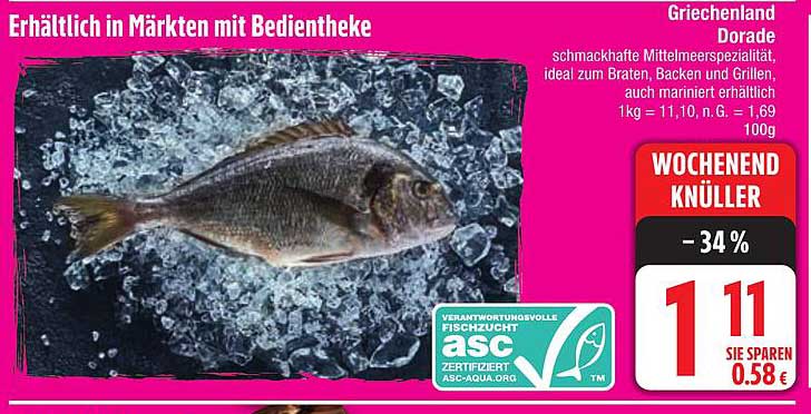 Griechenland Dorade - Frisch vom Markt!