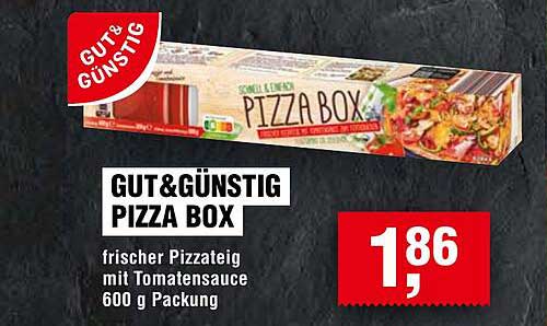 Gut&Günstig Pizza Box