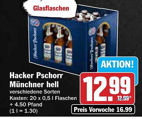 Hacker Pschorr Münchner Hell - Aktionspreis