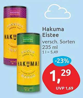Hakuma Eistee 235 ml - verschiedene Sorten