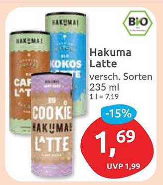 Hakuma Latte - verschiedene Sorten 235 ml