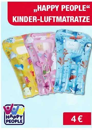 "HAPPY PEOPLE" KINDER-LUFTMATRATZE