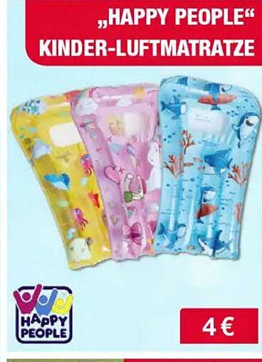 "HAPPY PEOPLE" KINDER-LUFTMATRATZE