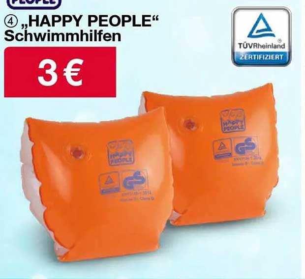 "HAPPY PEOPLE" Schwimmhilfen