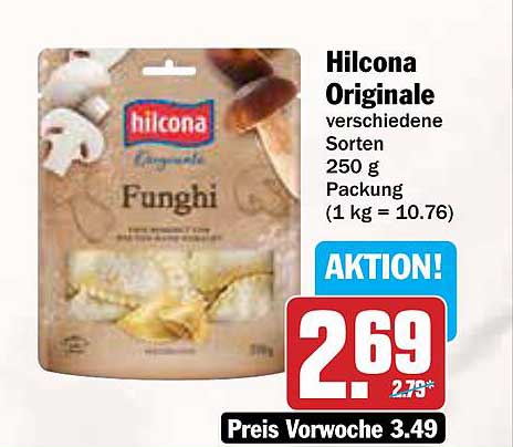 Hilcona Originale Funghi 250 g – verschiedene Sorten