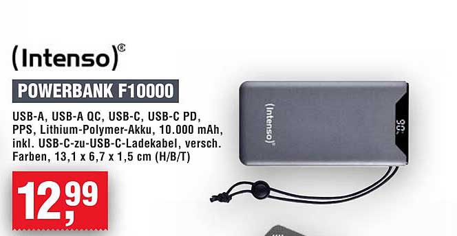 INTENSO POWERBANK F10000