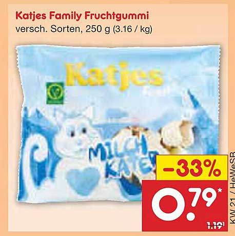Katjes Family Fruchtgummi, 250 g