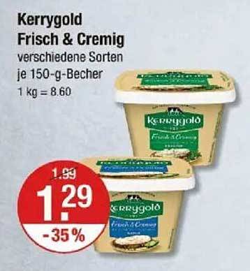 Kerrygold Frisch & Cremig - verschiedene Sorten im 150-g-Becher