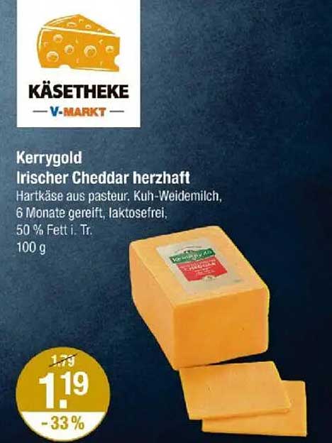 Kerrygold Irischer Cheddar herzhaft